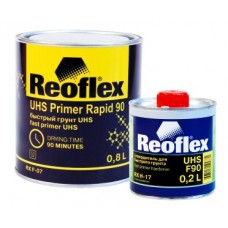 Быстрый акриловый грунт Reoflex UHS с отвер. 0,8 л + 0,2 л, черный